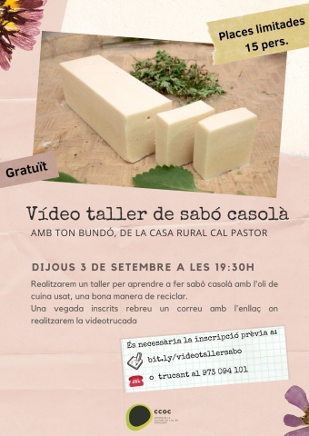 Cartell taller de sabó